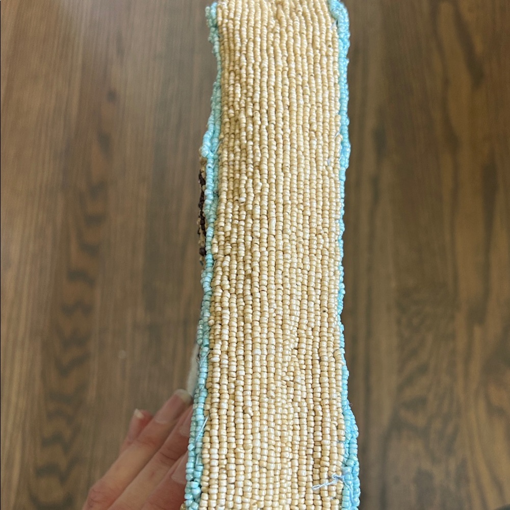 Beach-Themed Beaded Shoulder Bag Price Firm - Picture 7 of 8